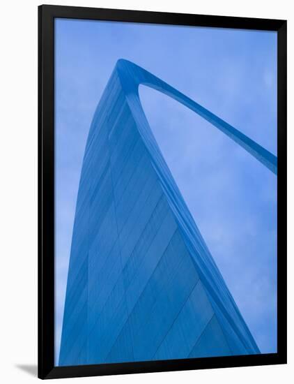 Gateway Arch, St. Louis, Missouri, USA-Walter Bibikow-Framed Photographic Print