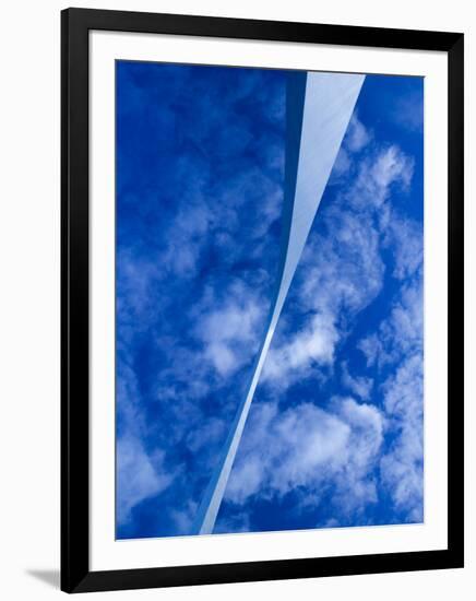 Gateway Arch, St. Louis, Missouri, USA-Walter Bibikow-Framed Premium Photographic Print