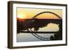 Gateway Bridge over the Cumberland River-Richard Cummins-Framed Photographic Print