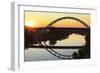 Gateway Bridge over the Cumberland River-Richard Cummins-Framed Photographic Print