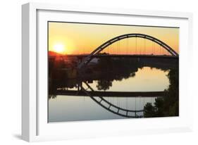 Gateway Bridge over the Cumberland River-Richard Cummins-Framed Photographic Print