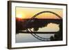Gateway Bridge over the Cumberland River-Richard Cummins-Framed Photographic Print