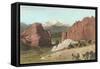 Gateway, Garden of the Gods, Colorado Springs-null-Framed Stretched Canvas