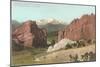 Gateway, Garden of the Gods, Colorado Springs-null-Mounted Art Print