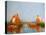 Gateway Harbor Park-Vahe Yeremyan-Stretched Canvas