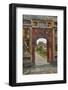 Gateway, historic Hue Citadel, Imperial City, Hue, Vietnam-David Wall-Framed Photographic Print