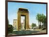 Gateway in Front of the Temple of Khonsu, Karnak, Egypt, 20th Century-null-Framed Giclee Print