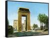 Gateway in Front of the Temple of Khonsu, Karnak, Egypt, 20th Century-null-Framed Stretched Canvas