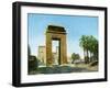 Gateway in Front of the Temple of Khonsu, Karnak, Egypt, 20th Century-null-Framed Giclee Print