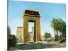 Gateway in Front of the Temple of Khonsu, Karnak, Egypt, 20th Century-null-Stretched Canvas