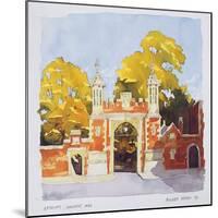 Gateway, Lincoln's Inn, 1993-Annabel Wilson-Mounted Giclee Print