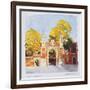 Gateway, Lincoln's Inn, 1993-Annabel Wilson-Framed Giclee Print