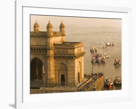 Gateway of India, Mumbai, India-Walter Bibikow-Framed Photographic Print