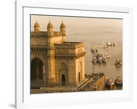 Gateway of India, Mumbai, India-Walter Bibikow-Framed Photographic Print