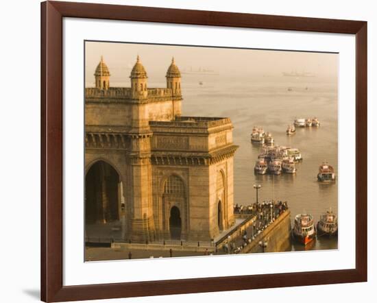 Gateway of India, Mumbai, India-Walter Bibikow-Framed Photographic Print