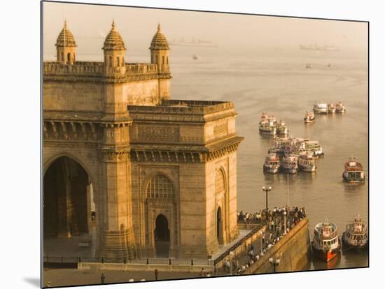 Gateway of India, Mumbai, India-Walter Bibikow-Mounted Photographic Print