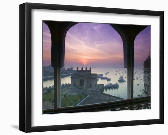 Gateway of India, Mumbai, India-Walter Bibikow-Framed Photographic Print