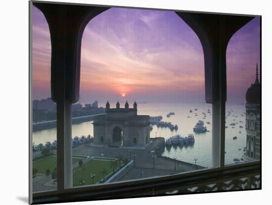 Gateway of India, Mumbai, India-Walter Bibikow-Mounted Photographic Print