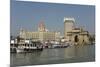 Gateway of India on the Dockside Beside the Taj Mahal Hotel, Mumbai, India, Asia-Tony Waltham-Mounted Photographic Print