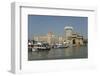 Gateway of India on the Dockside Beside the Taj Mahal Hotel, Mumbai, India, Asia-Tony Waltham-Framed Photographic Print