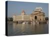 Gateway of India with Taj Mahal Palace and Tower Hotel in the background, Colaba, Mumbai, Mahara...-null-Stretched Canvas