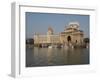 Gateway of India with Taj Mahal Palace and Tower Hotel in the background, Colaba, Mumbai, Mahara...-null-Framed Photographic Print