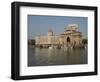 Gateway of India with Taj Mahal Palace and Tower Hotel in the background, Colaba, Mumbai, Mahara...-null-Framed Photographic Print