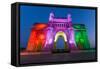 Gateway of India-saiko3p-Framed Stretched Canvas