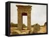 Gateway of Ptolemy II at Karnak-English Photographer-Framed Stretched Canvas