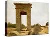 Gateway of Ptolemy II at Karnak-English Photographer-Stretched Canvas