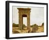 Gateway of Ptolemy II at Karnak-English Photographer-Framed Giclee Print