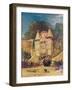'Gateway of the Abbey Aumale, Normandy', 1832-John Sell Cotman-Framed Giclee Print