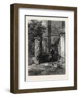 Gateway of the Cathedral Coire, Chur, Switzerland, 19th Century-null-Framed Giclee Print