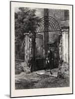 Gateway of the Cathedral Coire, Chur, Switzerland, 19th Century-null-Mounted Giclee Print