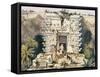 Gateway of the Great Teocallis, from 'Views of Ancient Monuments in Central America, Chiapas and…-Frederick Catherwood-Framed Stretched Canvas