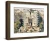 Gateway of the Great Teocallis, from 'Views of Ancient Monuments in Central America, Chiapas and…-Frederick Catherwood-Framed Giclee Print