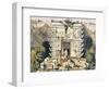 Gateway of the Great Teocallis, from 'Views of Ancient Monuments in Central America, Chiapas and…-Frederick Catherwood-Framed Giclee Print