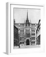 Gateway of the Guildhall, London, 1926-1927-McLeish-Framed Giclee Print