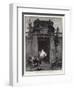 Gateway of the Villa Cavallieri, Rome-Herman David Salomon Corrodi-Framed Giclee Print