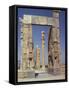 Gateway of Xerxes, Persepolis, UNESCO World Heritage Site, Iran, Middle East-Jennifer Fry-Framed Stretched Canvas