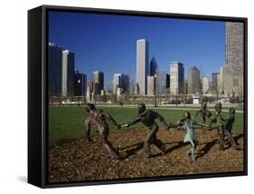 Gateway Park, Chicago, Illinois, USA-null-Framed Stretched Canvas