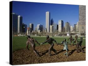 Gateway Park, Chicago, Illinois, USA-null-Stretched Canvas