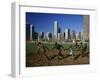 Gateway Park, Chicago, Illinois, USA-null-Framed Premium Photographic Print