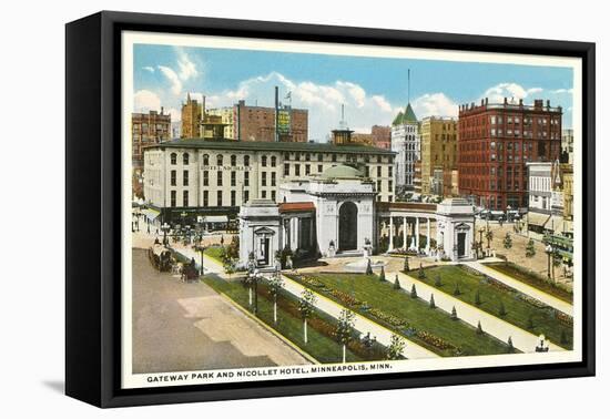 Gateway Park, Minneapolis, Minnesota-null-Framed Stretched Canvas