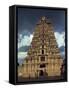 Gateway Shrine, Srirangam Temple, Tamil Nadu State, India-Woolfitt Adam-Framed Stretched Canvas