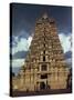 Gateway Shrine, Srirangam Temple, Tamil Nadu State, India-Woolfitt Adam-Stretched Canvas