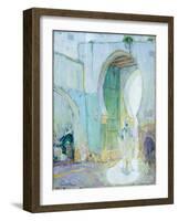 Gateway, Tangier, C.1912 (Oil on Canvas)-Henry Ossawa Tanner-Framed Giclee Print