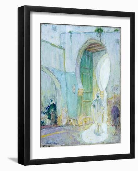 Gateway, Tangier, C.1912 (Oil on Canvas)-Henry Ossawa Tanner-Framed Giclee Print