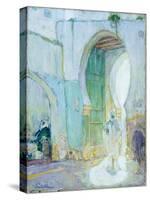 Gateway, Tangier, C.1912 (Oil on Canvas)-Henry Ossawa Tanner-Stretched Canvas