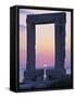 Gateway, Temple of Apollo, Archaeological Site, Naxos, Cyclades, Greek Islands, Greece, Europe-Tuul-Framed Stretched Canvas